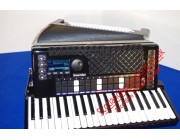 Gwerder 120 bass Reedless Accordion with rhythms